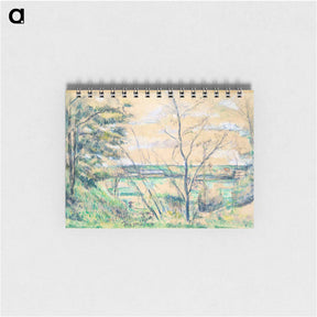 アートメモ帳-In the Oise Valley - ポール セザンヌ Memo.