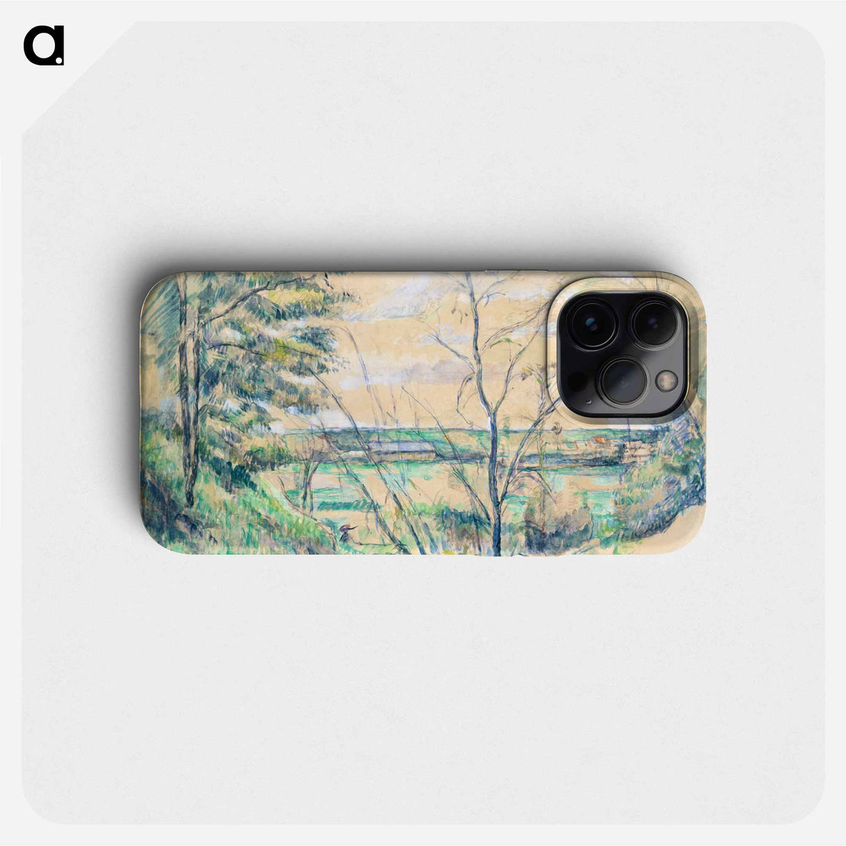 In the Oise Valley - Paul Cezanne Phone Case.