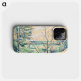 In the Oise Valley - Paul Cezanne Phone Case.