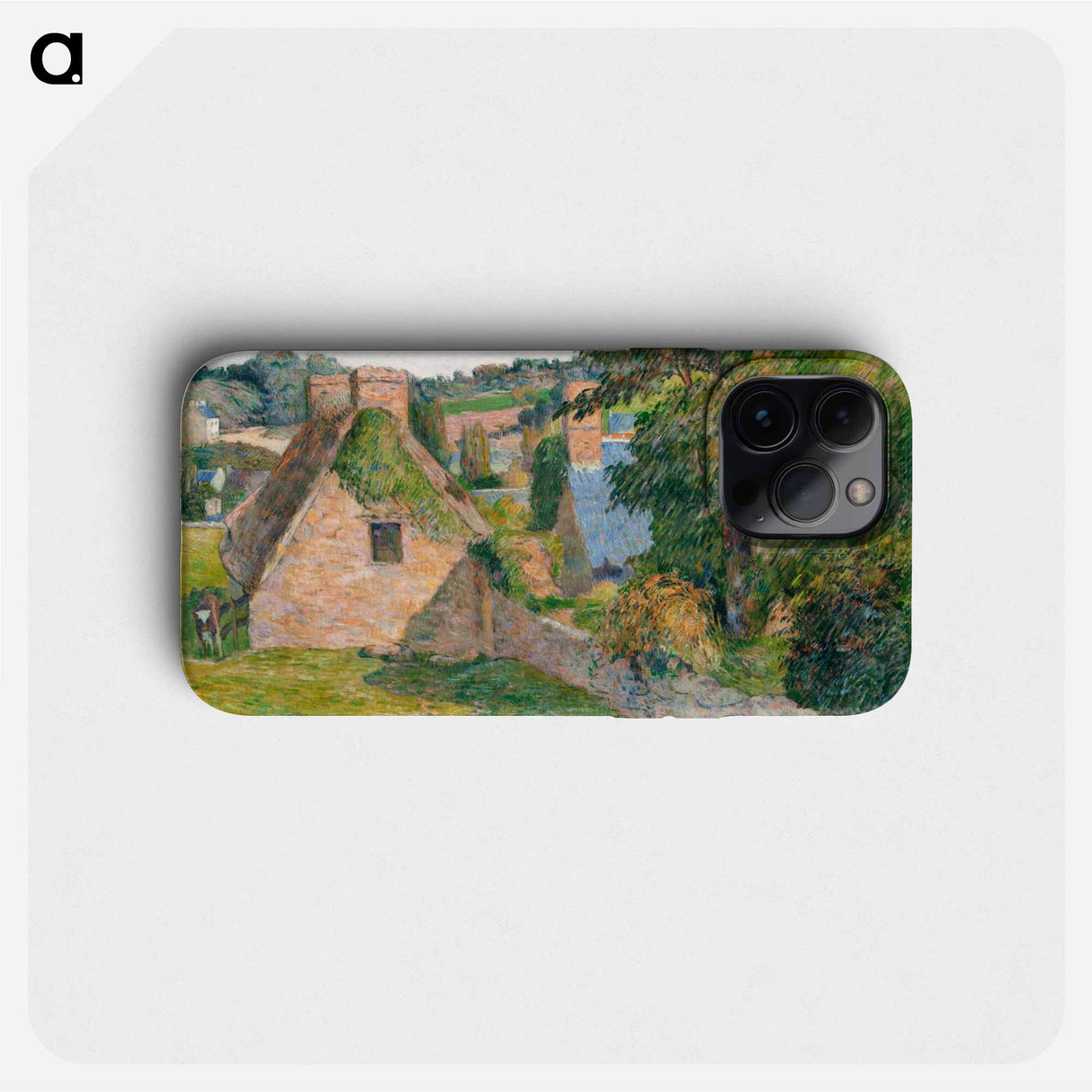 The Field of Derout-Lollichon - ポール ゴーギャン Phone Case.