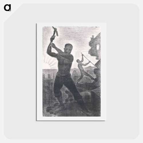 The Wreckers - Paul Signac Postcard.