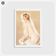 アートポストカード-Splashing Figure (Study for “The Large Bathers”) - ピエール オーギュスト ルノワール Postcard.