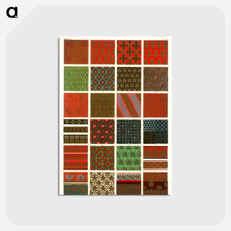 アートポストカード-Nineteenth-Century Ornament
 - 装飾の文法 Postcard.