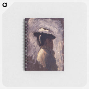 アートメモ帳-Study of a woman's head - トーマス エイキンズ Memo.