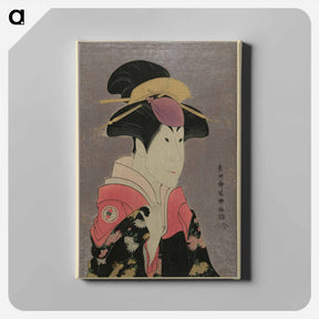 アートパネル-Segawa Tomisaburō as Yadorigi, Wife of Ogishi Kurando, by Tōshūsai Sharaku - 東洲斎 写楽 Canvas.