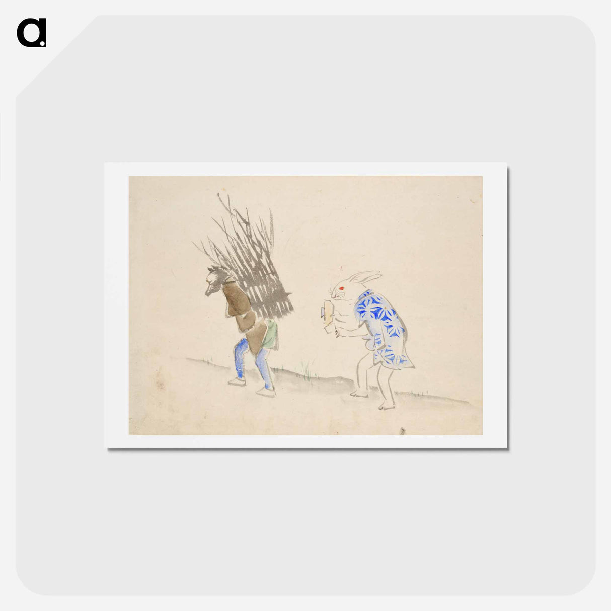 アートポストカード-Album of Ichiryusai Hiroshige's Sketches
 - 歌川 広重 Postcard.