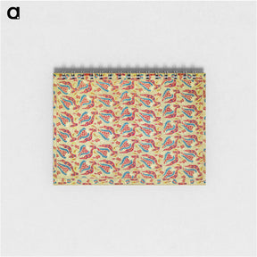 アートメモ帳-Turkish bed cover pattern - ウィリアム モリス Memo.