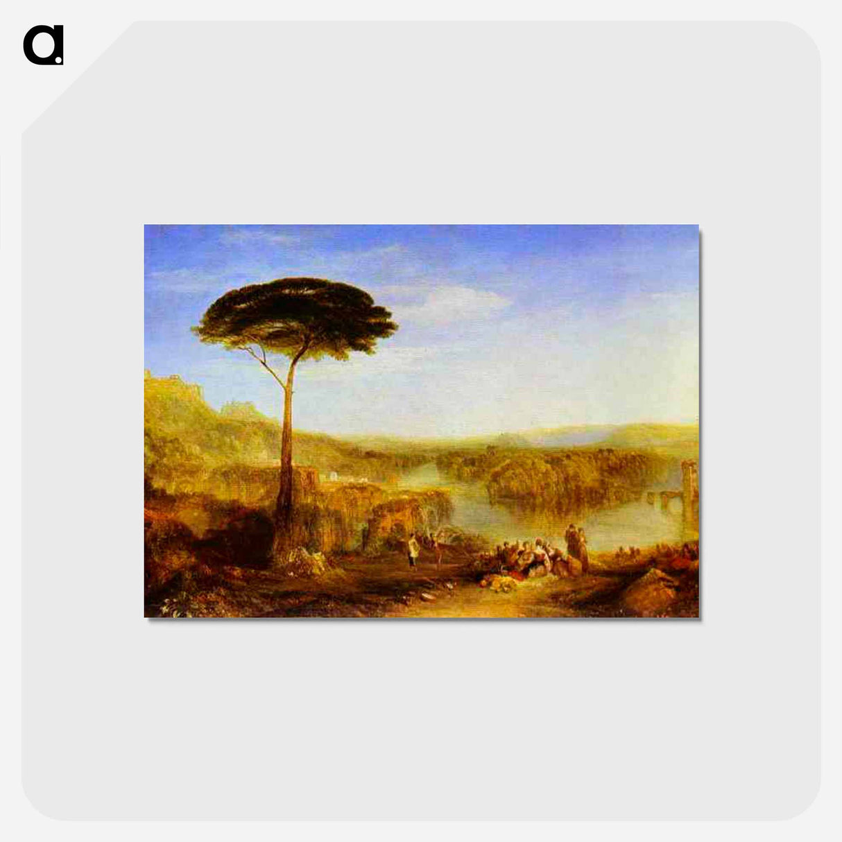 Childe Harold - ウィリアム ターナー Postcard.