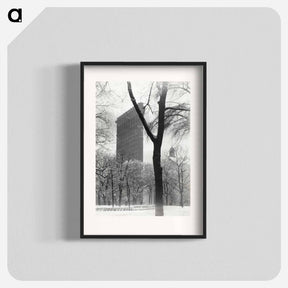 アートポスター-The Flatiron - アルフレッド スティーグリッツ Poster.