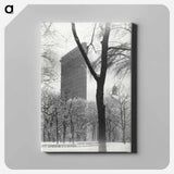 The Flatiron - アルフレッド スティーグリッツ Canvas.