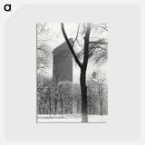 アートポストカード-The Flatiron - アルフレッド スティーグリッツ Postcard.