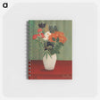 アートメモ帳-Bouquet of Flowers with China Asters and Tokyos
 - バーンズ・コレクション Memo.