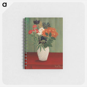 アートメモ帳-Bouquet of Flowers with China Asters and Tokyos
 - バーンズ・コレクション Memo.