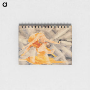 アートメモ帳-Two Women Acrobats - チャールズ デムス Memo.