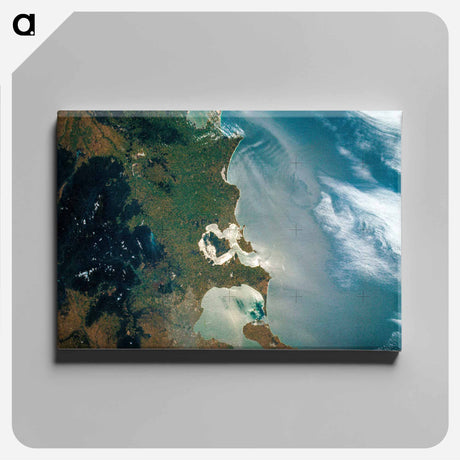 アートパネル-Melbourne from Skylab
 - 上空からの地球 Canvas.