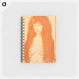 The Sin, Woman with Red Hair and Green Eyes - エドヴァルド ムンク Memo.