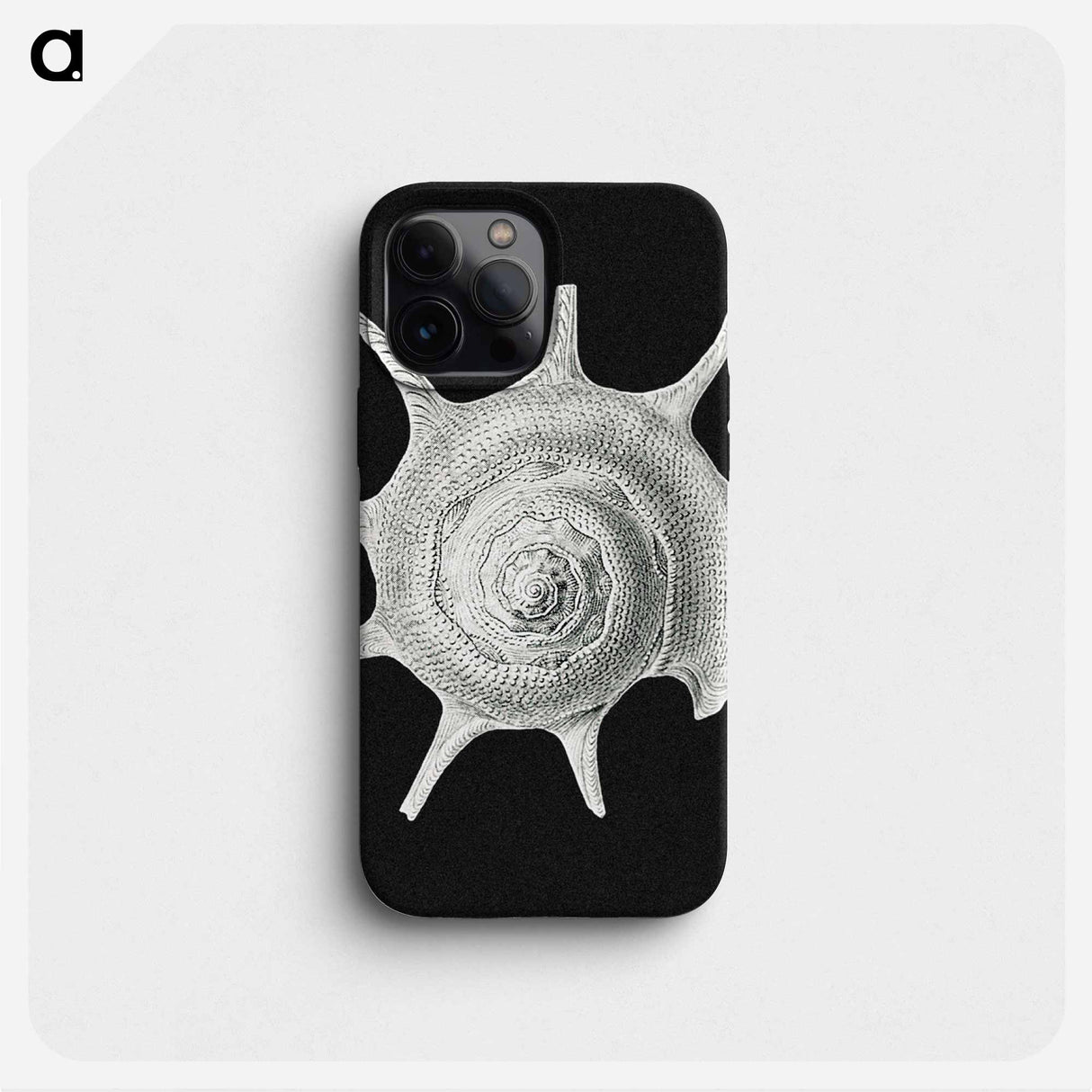 Vintage shell marine life illustration - エルンスト ヘッケル Phone Case.