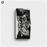 Portrait of Ludwig Schames - エルンスト ルートヴィヒ キルヒナー Phone Case.