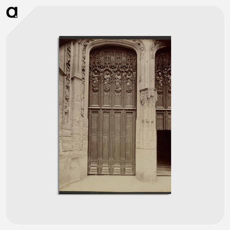アートポストカード-Beauvais, Porte Cathédrale
 - ウジェーヌ アジェ Postcard.