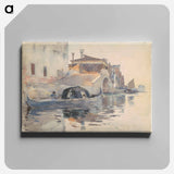 Ponte Panada, Fondamenta Nuove, Venice - ジョン シンガー サージェント Canvas.