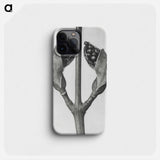 Acer Rufinerve - カール ブロスフェルト Phone Case.