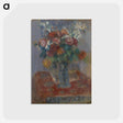 アートポストカード-Bouquet de Fleurs
 - バーゼル美術館 Postcard.