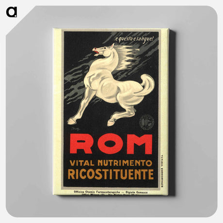アートパネル-ROM Vital Nutrimento Ricostituente: e Quèsto è Sangue!
 - 国立医学図書館 Canvas.