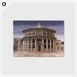 Ideal City - ピエロ デラ フランチェスカ Postcard.