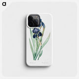 German iris illustration - Pierre Joseph Redouté Phone Case.