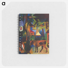 アートメモ帳-Landscape with Cows and Sailboat
 - セントルイス美術館 Memo.