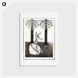 アートポストカード-Barasingha Hart
 - サミュエル ジェスルン Postcard.
