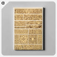 アートパネル-Nineteenth Century Ornament Pattern
 - 装飾の文法 Canvas.