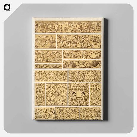 アートパネル-Nineteenth Century Ornament Pattern
 - 装飾の文法 Canvas.