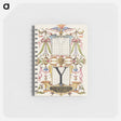 アートメモ帳-Guide for Constructing the Letter Y from Mira Calligraphiae Monumenta
 - 書道のお手本 Memo.