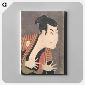 アートパネル-Kabuki Actor Ōtani Oniji III as Yakko Edobei - 東洲斎 写楽 Canvas.