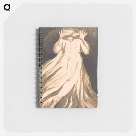 アートメモ帳-The First Book of Urizen, Plate 21 - ウィリアム ブレイク Memo.