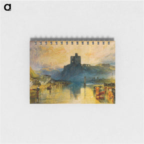 アートメモ帳-Norham Castle, on the River Tweed - ウィリアム ターナー Memo.