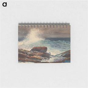 アートメモ帳-Incoming Tide, Scarboro, Maine - ウィンスロー ホーマー Memo.