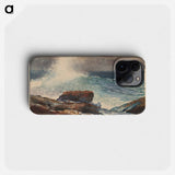 Incoming Tide, Scarboro, Maine - ウィンスロー ホーマー Phone Case.