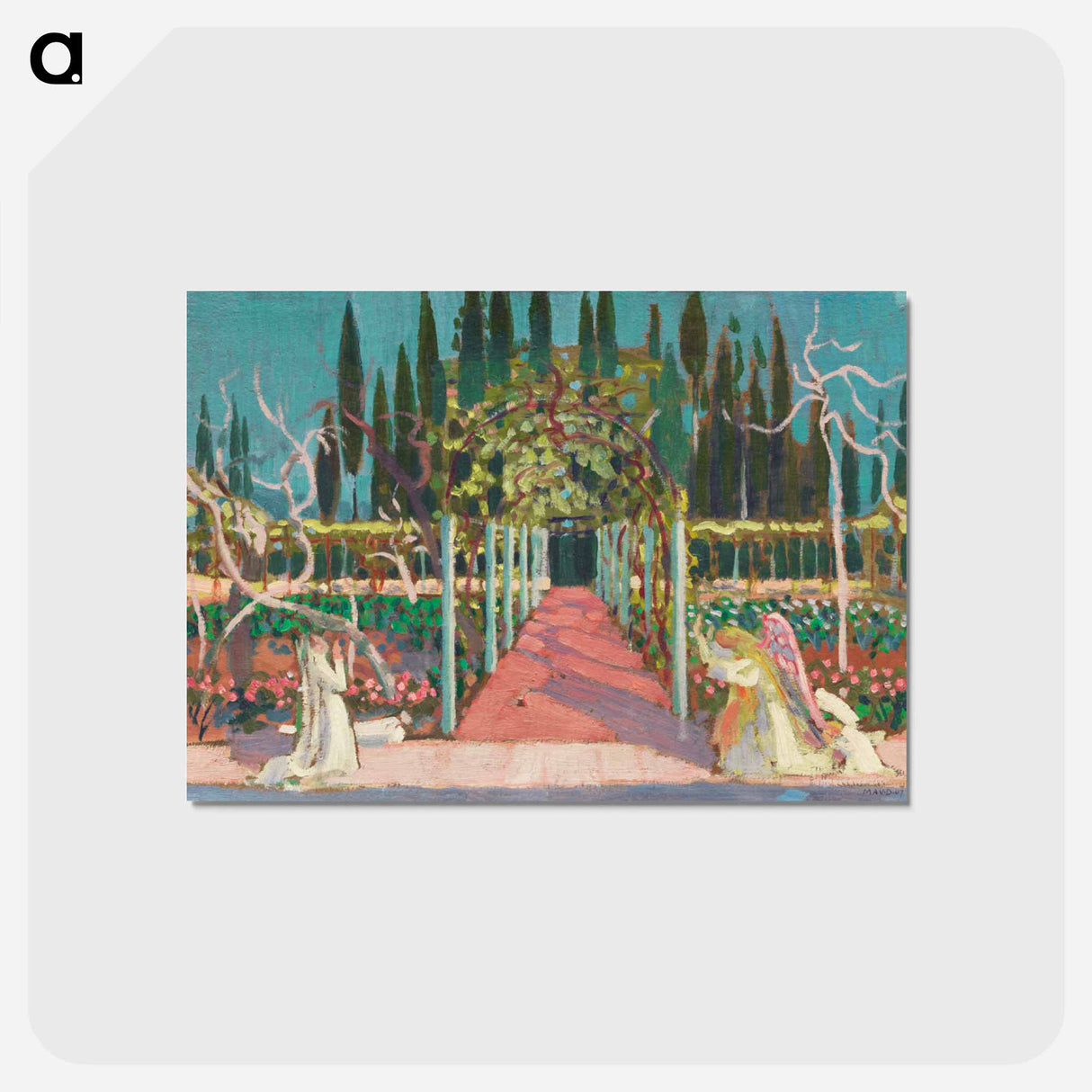 アートポストカード-Annunciation
 - イェール大学アートギャラリー Postcard.