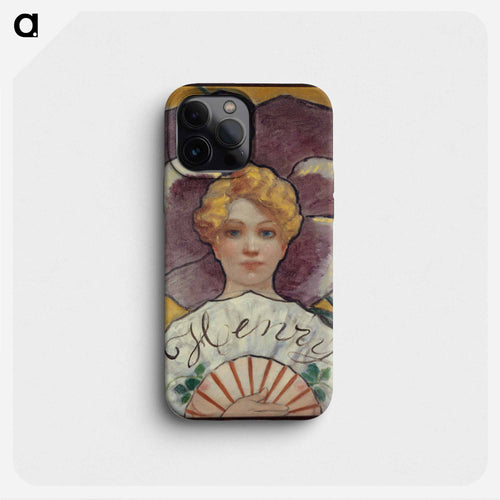 À la Pensée - アドルフ レオン ウィレット Phone Case.