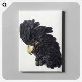 Head of a Cockatoo - アールト シューマン Canvas.