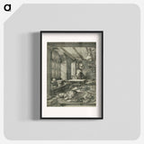 アートポスター-St. Jerome in His Study - アルブレヒト デューラー Poster.