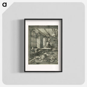 アートポスター-St. Jerome in His Study - アルブレヒト デューラー Poster.