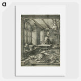 アートポスター-St. Jerome in His Study - アルブレヒト デューラー Poster.