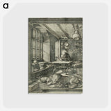 アートポストカード-St. Jerome in His Study - アルブレヒト デューラー Postcard.