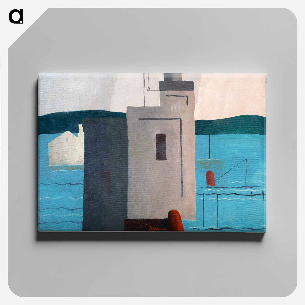 Lloyd's Harbor - アーサー ダヴ Canvas.