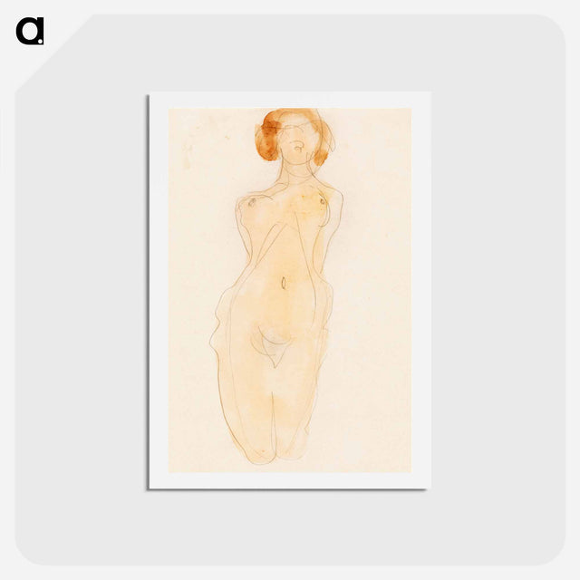 アートポストカード-Extase - オーギュスト ロダン Postcard.