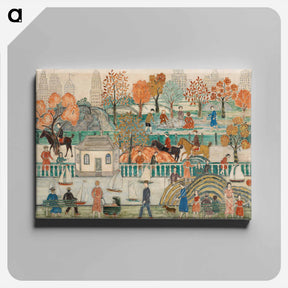 アートパネル-Central Park
 - バーンズ・コレクション Canvas.