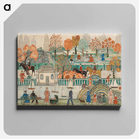 アートパネル-Central Park
 - バーンズ・コレクション Canvas.